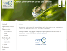 Tablet Screenshot of cap3c.net